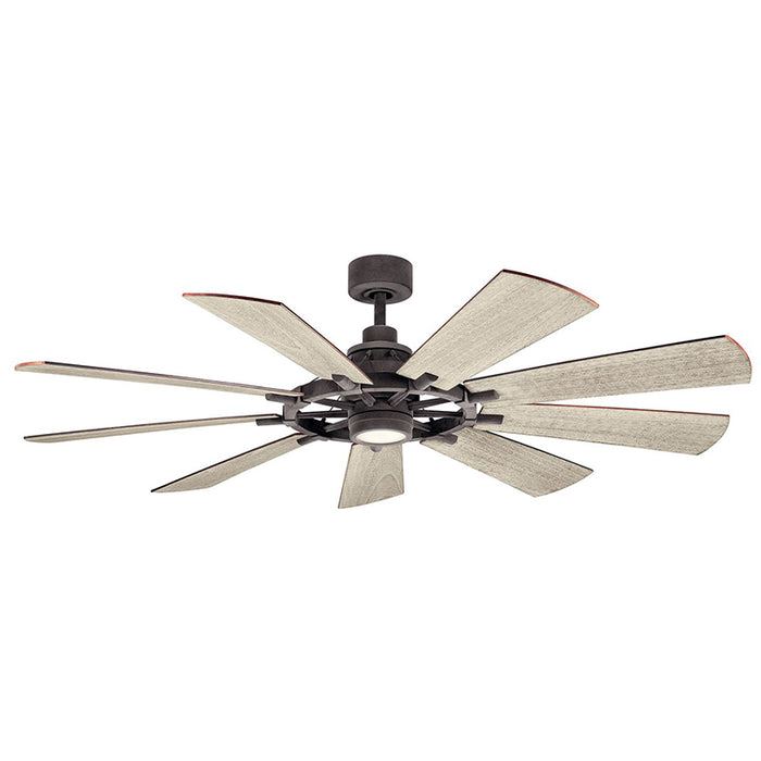 Kichler 300265 Gentry 65" Outdoor Ceiling Fan with LED Light Kit