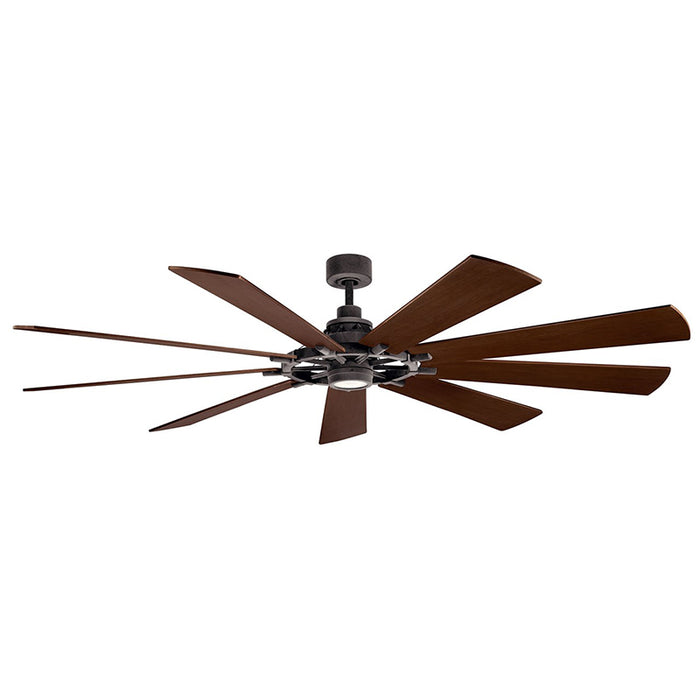 Kichler 300285 Gentry XL 85" Outdoor Ceiling Fan with LED Light Kit