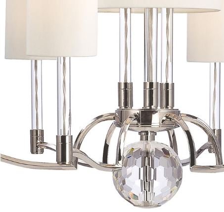 Hudson Valley 3006 Waterloo 9-lt Chandelier