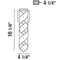 Eurofase 30085 Banderia 1-lt 16" Tall LED Wall Sconce