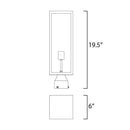 Maxim 30090 Catalina 1-lt 6" Outdoor Pole/Post Lantern