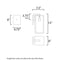 Maxim 30092 Catalina 1-lt 13" Tall Outdoor Wall Sconce