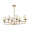 ELK 30147 Beverly Hills 6-lt 38" Linear Chandelier