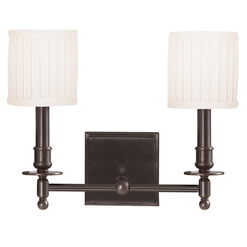 Hudson Valley 302 Palmer 2-lt Wall Sconce