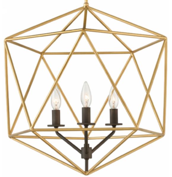 Hinkley 3023 Astrid 3-lt 20" LED Chandelier