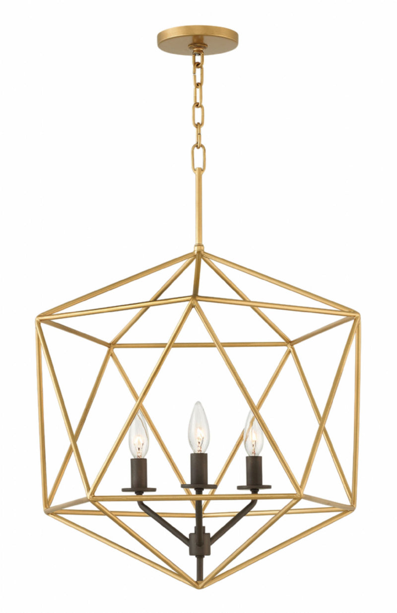 Hinkley 3023 Astrid 3-lt 20" LED Chandelier