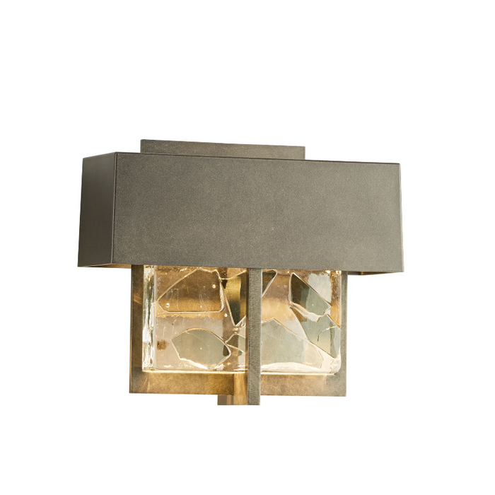 Hubbardton Forge 302515 Shard Small 1-lt 9" LED Outdoor Wall Sconce