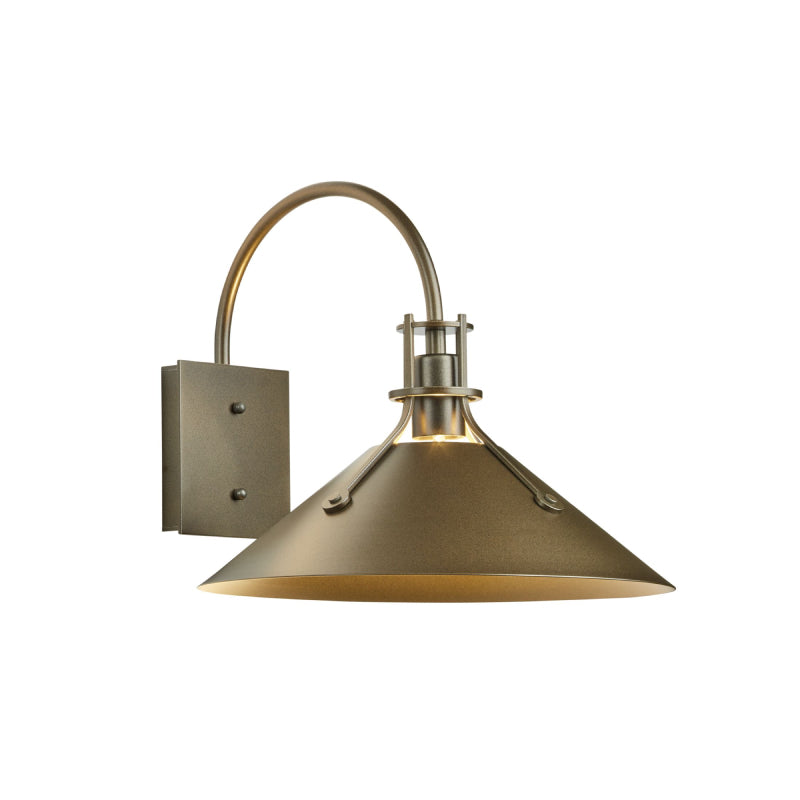 Hubbardton Forge 302712 Henry 1-lt 14" Outdoor Wall Sconce