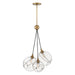Hinkley 30304 Skye 3-lt 18" LED Pendant - Clear Glass