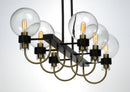 Maxim 30519 Bauhaus 6-lt 31.5" Linear Chandelier
