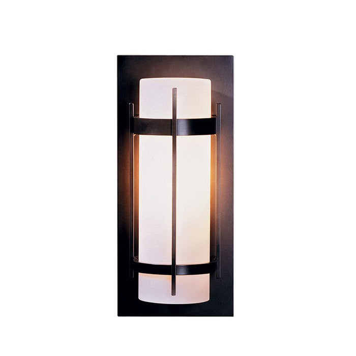 Hubbardton Forge 305893 Banded 1-lt 16" Tall Outdoor Wall Sconce