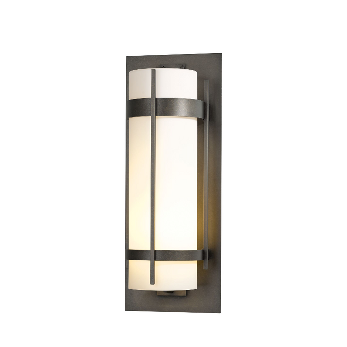 Hubbardton Forge 305895 Banded Extra Large 1-lt 26" Tall Outdoor Wall Sconce