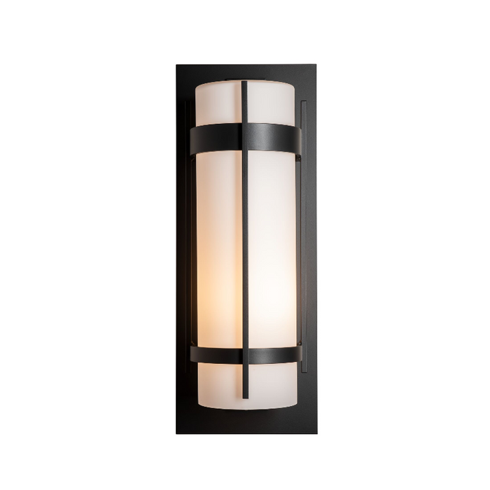 Hubbardton Forge 305895 Banded Extra Large 1-lt 26" Tall Outdoor Wall Sconce