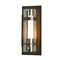 Hubbardton Forge 305896 Banded 1-lt 12" Tall Outdoor Sconce