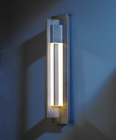 Hubbardton Forge 306403 Axis 1-lt 19" Tall Outdoor Wall Sconce