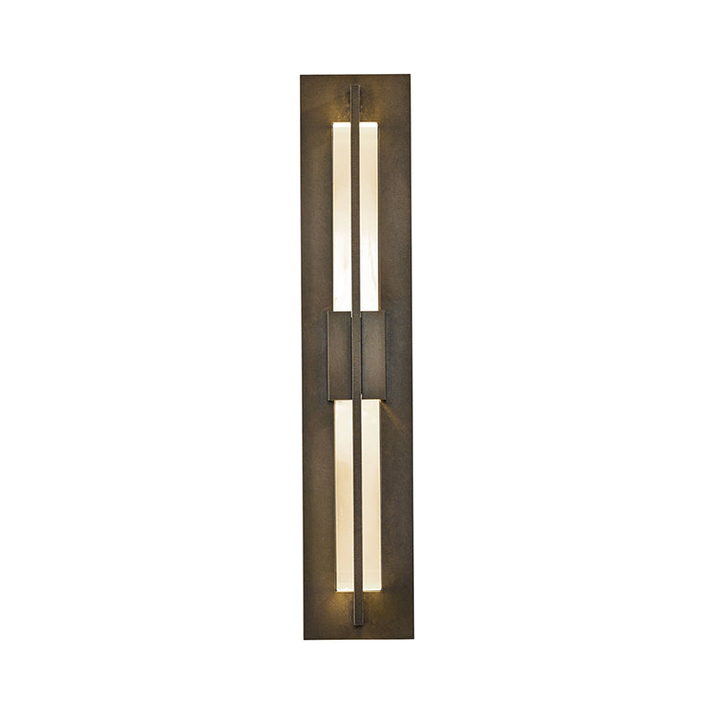 Hubbardton Forge 306415 Double Axis Small 1-lt 24" Tall LED Outdoor Wall Sconce