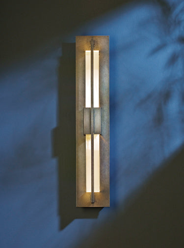 Hubbardton Forge 306420 Double Axis 1-lt 31" Tall LED Outdoor Wall Sconce