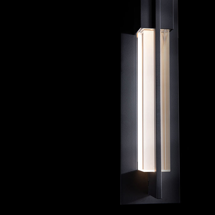 Hubbardton Forge 306420 Double Axis 1-lt 31" Tall LED Outdoor Wall Sconce