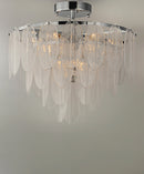 Maxim 30730 Glacier 9-lt 24" Flush Mount