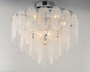 Maxim 30730 Glacier 9-lt 24" Flush Mount