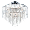 Maxim 30730 Glacier 9-lt 24" Flush Mount