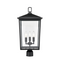 Millennium 2983 Fetterton 3-lt 23" Tall Post Lantern
