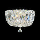 Schonbek 5890 Petit Crystal Deluxe 3-lt 8" Flush Mount