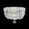 Schonbek 5890 Petit Crystal Deluxe 3-lt 8" Flush Mount