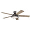 Kichler 310017 Hatteras Bay 60" Outdoor Ceiling Fan with LED Light Kit