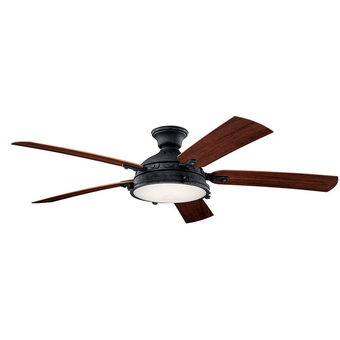 Kichler 310017 Hatteras Bay 60' Outdoor Ceiling Fan with LED Light Kit |  310017AVI | Kichler Lighting | LBC Lighting