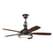 Kichler 310018 Hatteras Bay 52" Ceiling Fan with LED Light Kit