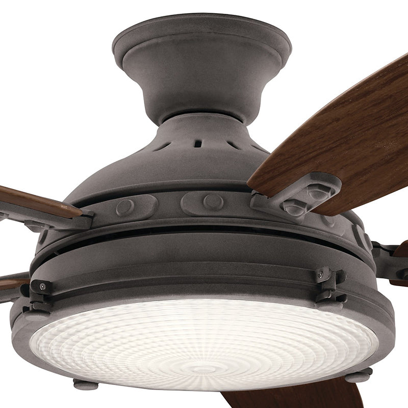 Kichler 310018 Hatteras Bay 52" Ceiling Fan with LED Light Kit