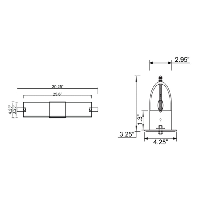 Access 31002 Vail 1-lt 30" LED Vanity