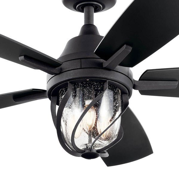 Kichler 310073 Lydra 52" Outdoor Ceiling Fan with LED Light