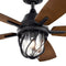 Kichler 310073 Lydra 52" Outdoor Ceiling Fan with LED Light