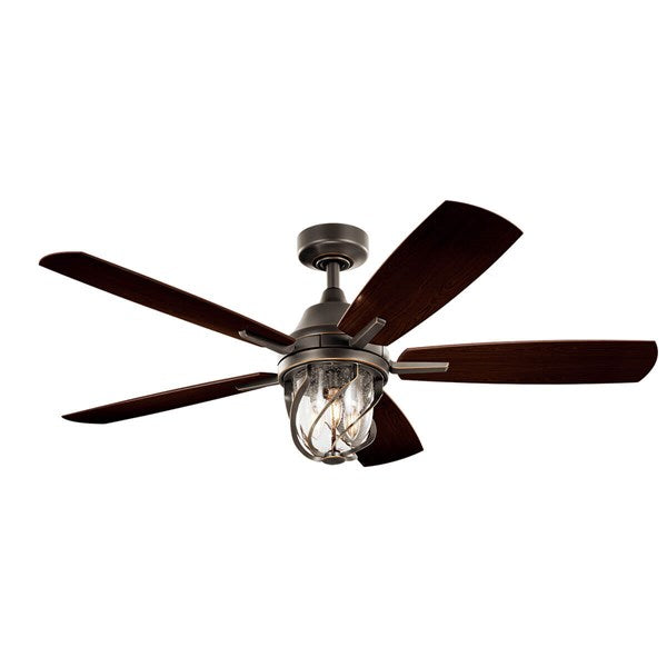 Kichler 310073 Lydra 52" Outdoor Ceiling Fan with LED Light