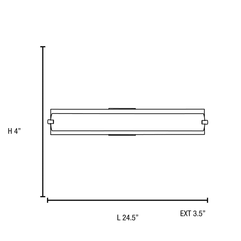 Access 31010 Geneva 1-lt Wall and Vanity Fixture