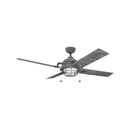 Kichler 310136 Maor Patio 65" Outdoor Ceiling Fan with LED Light