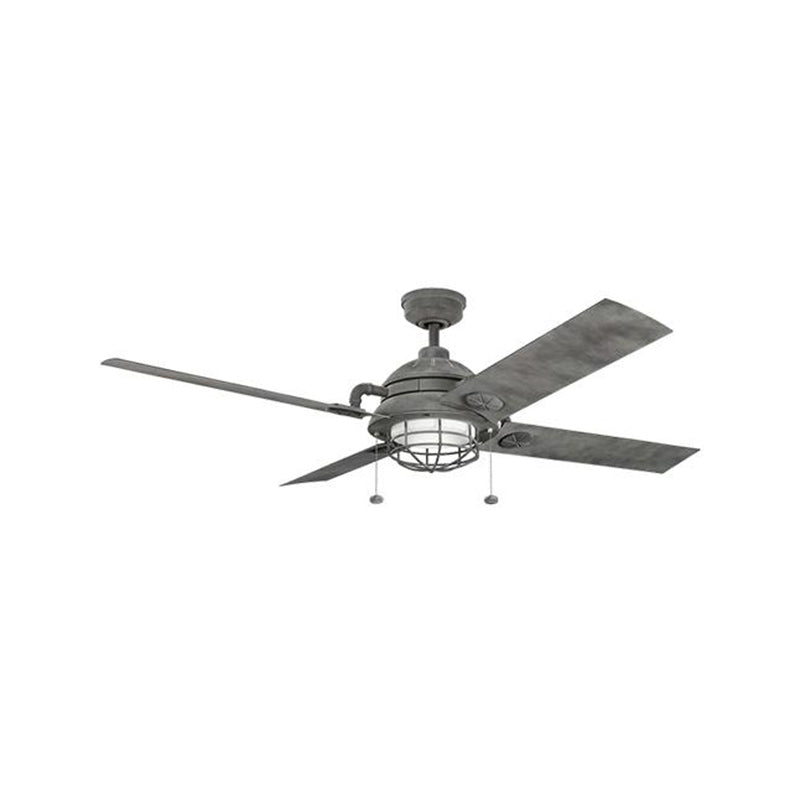 Kichler 310136 Maor Patio 65" Outdoor Ceiling Fan with LED Light