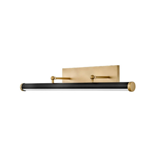Hinkley 31013 Regis 1-lt 33" LED Wall Light - Heritage Brass with Black accents