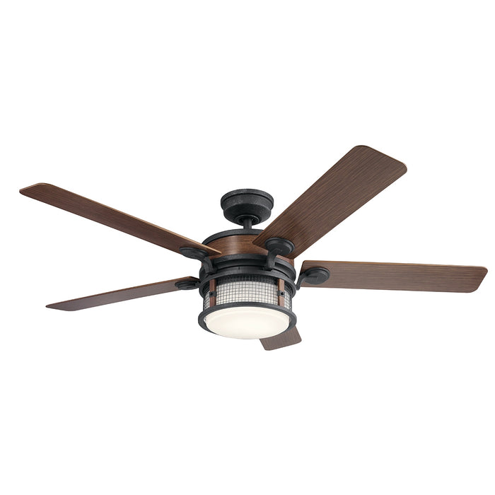 Kichler 310170 Ahrendale 60" Outdoor Ceiling Fan with LED Light