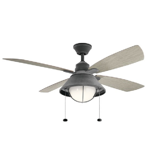 Kichler 310181 Seaside 54" Outdoor Ceiling Fan with LED Light Kit