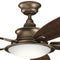 Kichler 310204 Cameron 52" Outdoor Ceiling Fan with LED Light Kit
