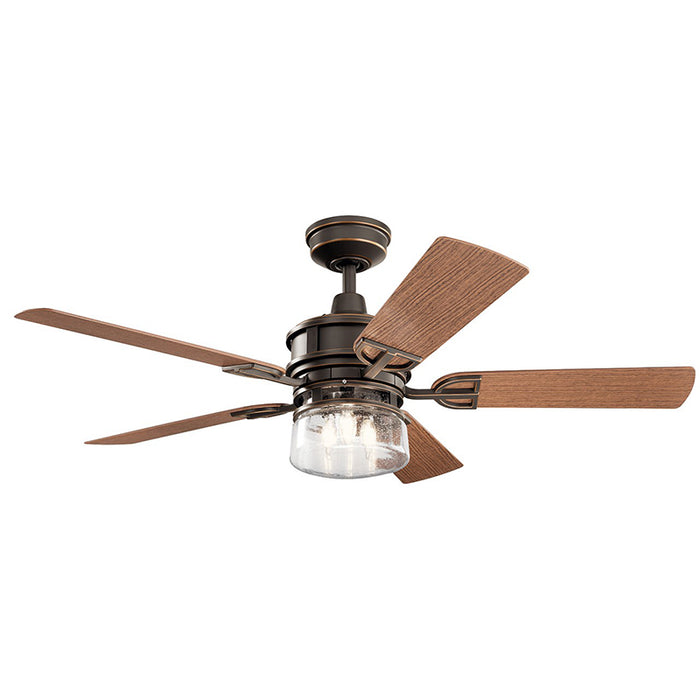 Kichler 310239 Lyndon 52" Outdoor Ceiling Fan with LED Light Kit