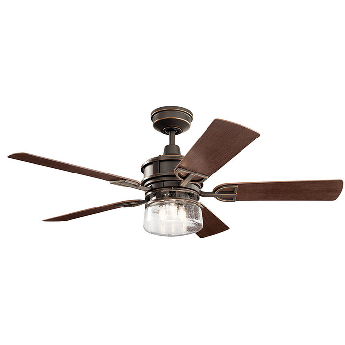 Kichler 310239 Lyndon 52" Outdoor Ceiling Fan with LED Light Kit