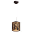 ELK 31073/1 Woodland Sunrise 1-lt 8" Pendant
