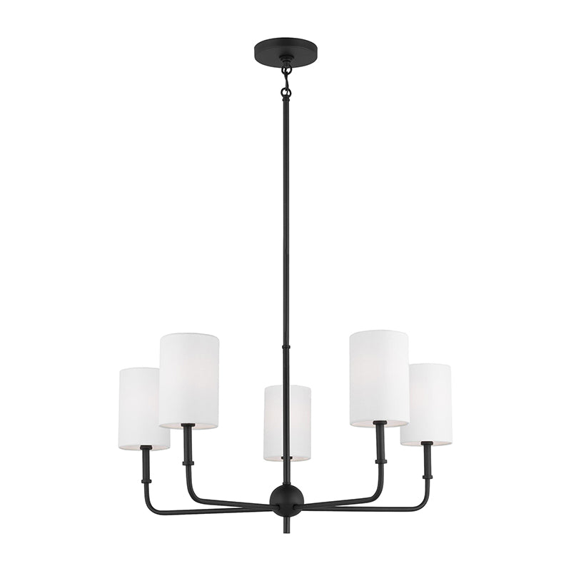 Sea Gull 3109305 Foxdale 5-lt 26" Chandelier