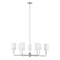Sea Gull 3109309EN Foxdale 9-lt 36" LED Chandelier