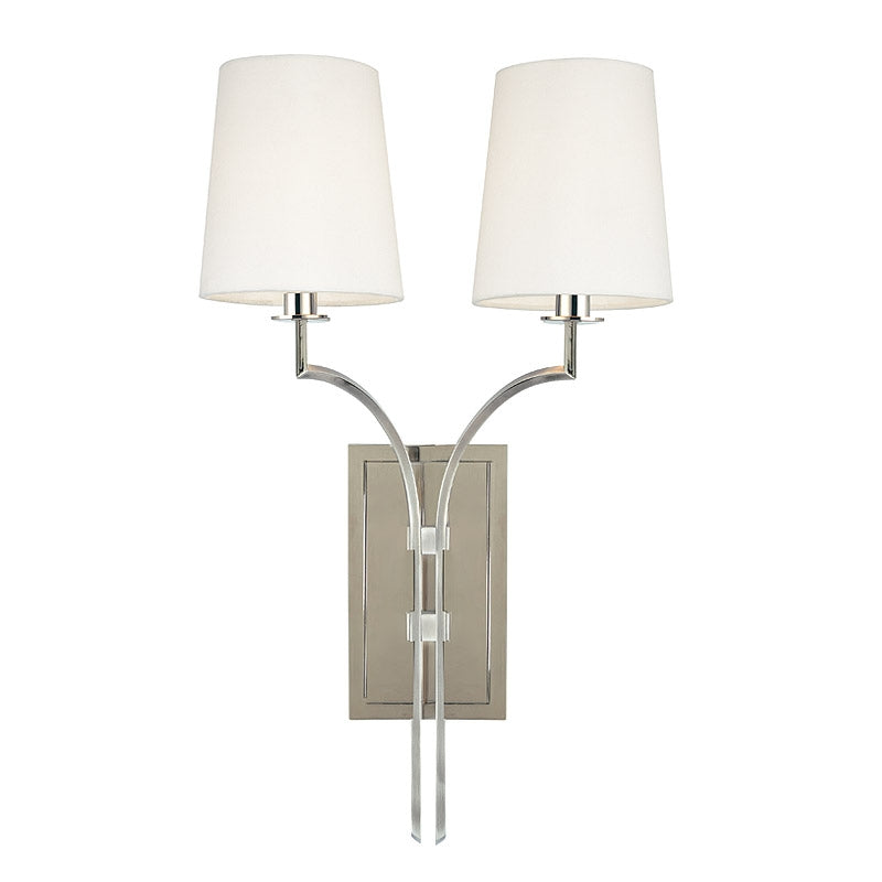 Hudson Valley 3112 Glenford 2-lt Wall Sconce