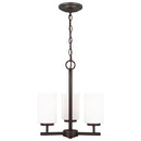 Sea Gull 31160 Oslo 3-lt 15" Chandelier